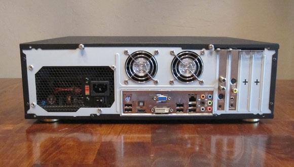 Media Server Rear View